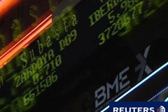 La Bolsa de Madrid cae un 1,5% a mediodía por los bancos El Ibex-35 mantiene las bajas, el mercado recoge beneficios