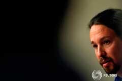 PSOE y Ciudadanos rechazan respaldar una moción de censura planteada por Podemos El líder de Podemos, Pablo Iglesias, ofrece una rueda de prensa en el Congreso de los Diputados en Madrid, el 26 de abril de 2016