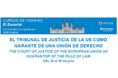 El Tribunal de Justicia de la UE como garante de la Unión de Derecho Imagen del programa
