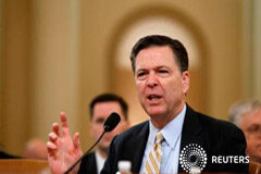 Trump despide al director del FBI, genera una tormenta política en EEUU El director del FBI durante una comparecencia en el Congreso de EEUU, el 20 de marzo de 2017