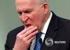 El director de la CIA, John Brennan, realiza comentarios en un consejo de relaciones exteriores en Washington, el 11 de marzo de 2014