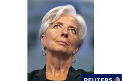 Lagarde, lista para presentar su candidatura al FMI Lagarde el 24 de mayo de 2011 en París.