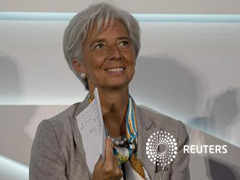 Lagarde el pasado 26 de julio de 2012 en una conferencia en Londres