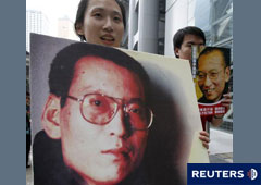 Liu Xiaobo en una foto tomada en una fecha desconocida cedida por su familia
