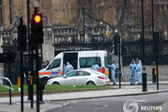 El Estado Islámico se atribuye el atentado de Londres La policía trabaja en las Carriage Gate, a las afueras del Parlamento británico