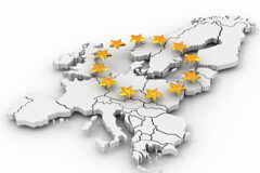 Entran en vigor las nuevas normas que simplifican las herencias transfronterizas Mapa de Europa