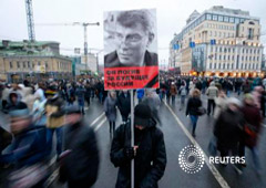 Manifestación en Moscú