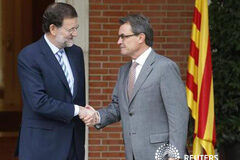 Mas no descarta llamar a las unas tras fracasar el pacto fiscal Artur MAS