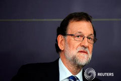 Rajoy dice que no pondrá condiciones al PSOE para su investidura Rajoy asiste a la reunión de la ejecutiva del PP en Madrid, el 26 de septiembre de 2016