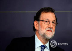 Rajoy asiste a la reunión de la ejecutiva del PP en Madrid, el 26 de septiembre de 2016