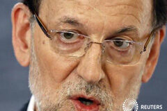 Una acusación popular pide que Rajoy comparezca como testigo por Bárcenas financiación ilegal de su partido. En la imagen, Rajoy durante una rueda de prensa conjunta con el primer ministro polaco Donald Tusk en La Moncloa, el 15 de julio de 2013