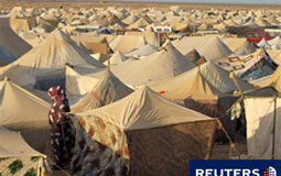 Marruecos dice que hay dos muertos en el campamento saharaui Campamento situado en las afueras de la capital del territorio, El Aaiún, el 6 de noviembre.