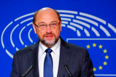 El presidente del Parlamento Europeo no buscará su tercer mandato El presidente del Parlamento Europeo, Martin Schulz, durante una rueda de prensa en la sede del Parlamento en Bruselas, Bélgica, el 24 de noviembre de 2016
