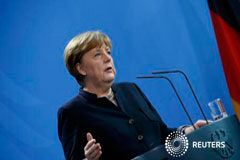 Alemania celebrará las elecciones federales el 24 de septiembre Merkel en rueda de prensa en Berlín el 16 de enero de 2017