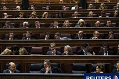 El Gobierno perseguirá al político que incumpla presupuestos Varios miembros del Gobierno el 11 de enero de 2012 en Madrid.