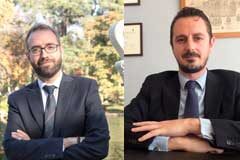 “El colectivo joven es una pieza clave de la digitalización de la Abogacía” De izda. a dcha: Alfonso Montiel Colomo y Miguel López Torres