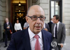 El ministro de Hacienda, Cristóbal Montoro, en Madrid el 21 de octubre de 2014