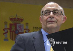 Montoro en rueda de prensa en Madrid el