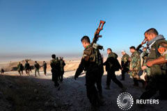 Las fuerzas iraquíes anuncian progresos en la ofensiva de Mosul El gobierno iraquí y las fuerzas kurdas anunciaron el martes progresos en las primeras 24 horas de una ofensiva para recuperar Mosul, el último gran bastión del Estado Islámico en Irak