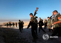 El gobierno iraquí y las fuerzas kurdas anunciaron el martes progresos en las primeras 24 horas de una ofensiva para recuperar Mosul, el último gran bastión del Estado Islámico en Irak
