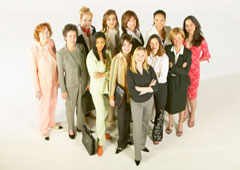 Un grupo de mujeres