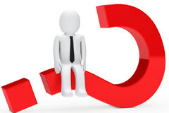 ¿Puede establecer un convenio otros requisitos además de la antigüedad para colocarse en situación de excedencia voluntaria? Un muñequito sentado encima de un interrogante rojo