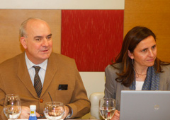 Alfonso Candau y Belén Madrazo