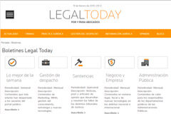 ‘Administración Pública’ y ‘Negocio y Empresa’, nuevos boletines de Legal Today ‘Administración Pública’ y ‘Negocio y empresa’, nuevos boletines de Legal Today