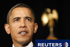 Obama dejará buscar petróleo frente a las costas de Virginia Obama habla sobre la financiación de investigación biomédica durante su visita a los National Institutes of Health en Bethesda, Maryland, el 30 de septiembre de 2009.