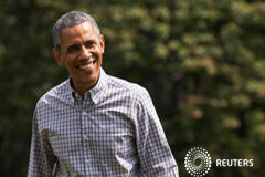 Obama presentará plan de cambio climático más duro Obama a su regreso a la Casa Blanca desde Camp David, en Washington el 2 de agosto 2, 2015