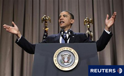 Obama durante su intervención sobre la reforma de Wall Street, en Nueva York, el 22 de abril de 2010.
