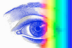 Gafas inteligentes y vulneración del derecho a la intimidad y a la protección de datos de carácter personal Dibujo de un ojo