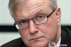 La eurozona aumenta la capacidad de los fondos de rescate magen del comisario de Asuntos Económicos y Monetarios, Olli Rehn