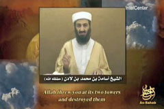 EEUU anuncia la muerte de Osama Bin Laden en un tiroteo Bin Laden habla en un vídeo proporcionado a Reuters el 11 de septiembre de 2007.