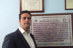 Tras el examen de Abogacía Pedro Albarracín