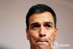 El Pleno del Congreso admite a trámite la modificación de la Ley de apoyo a los emprendedores Sánchez durante una rueda de prensa en el Congreso de los Diputados en Madrid el 28 de julio de 2016