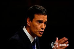 El Comité Federal del PSOE se reunirá el 1 de octubre El líder socialista Pedro Sánchez durante un debate parlamentario en Madrid, el 2 de septiembre de 2016