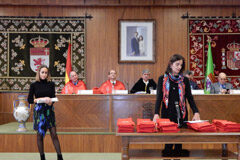 María Díaz González, galardonada en la ‘II Edición del Premio Aranzadi UE – Universidad de León’ Imagen del premio