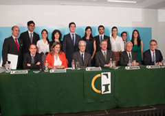 Pablo Olábarri, Sonia Gumpert, Antonio Garrigues, Alberto Ruiz-Gallardón, Javier Moscoso y José Ramón Martínez