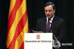 El BCE mantiene los tipos de interés sin cambios /files/Image/rincon_reuters/el presidente del BCE, Mario Draghi, pronuncia un discurso la víspera de la reunión del BCE en Barcelona