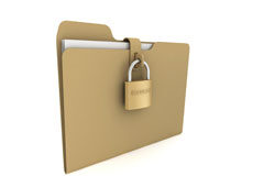 A vueltas con el Anteproyecto de la nueva Ley de propiedad intelectual Carpeta con candado