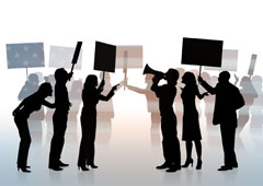 Protesta de abogados Protesta de abogados