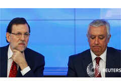 Cascos y Arenas testifican ante el juez Ruz por la contabilidad del PP Rajoy y Arenas