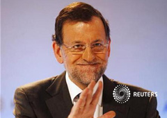Mariano Rajoy, el 2 de junio de 2012 en Sitges.