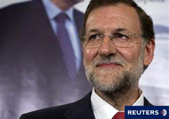 Mariano Rajoy, al llegar a la presentación de su libro 