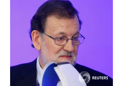 Rajoy durante el comité ejecutivo del PP en Madrid, el 21 de diciembre de 2015