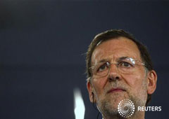 Rajoy en rueda de prensa en Madrid