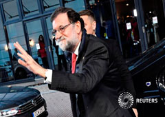 Rajoy llega a la cumbre de Gotemburgo el 17 de noviembre de 2017