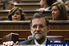 Arranca la X Legislatura con la constitución de las Cortes El líder del PP y próximo presidente del Gobierno español, Mariano Rajoy, asiste a la constitución del nuevo Congreso