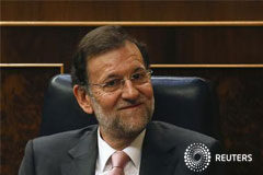 La rentabilidad de España e Italia cae tras la decisión alemana El presidente del Gobierno, Mariano Rajoy, en Madrid